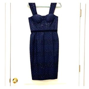 Formal/semi formal navy dress